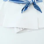 Willshela Women Fashion With Belt Side Zipper Mini Skirts Shorts Vintage High Waist Female Chic Lady Shorts - Image 4