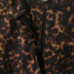 Willshela Women Fashion Printed Pleated Front Zipper Straight Pants Vintage High Waist Full Length Female Chic Lady Trousers - Image 4