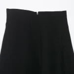 Willshela Women Fashion Black Back Zipper Straight Pants Vintage High Waist Full Length Female Chic Lady Trousers - Image 3