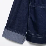 Willshela Women Fashion With Pockets Denim Blue Front Zipper Jackets Vintage Lapel Neck Long Sleeves Female Chic Lady Outfits - Image 5