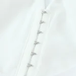 Willshela Women Fashion Hidden Breasted Backless Bow Lace Up Tank Tops Vintage Halter Neck Sleeveless Female Chic Lady Tops - Image 6